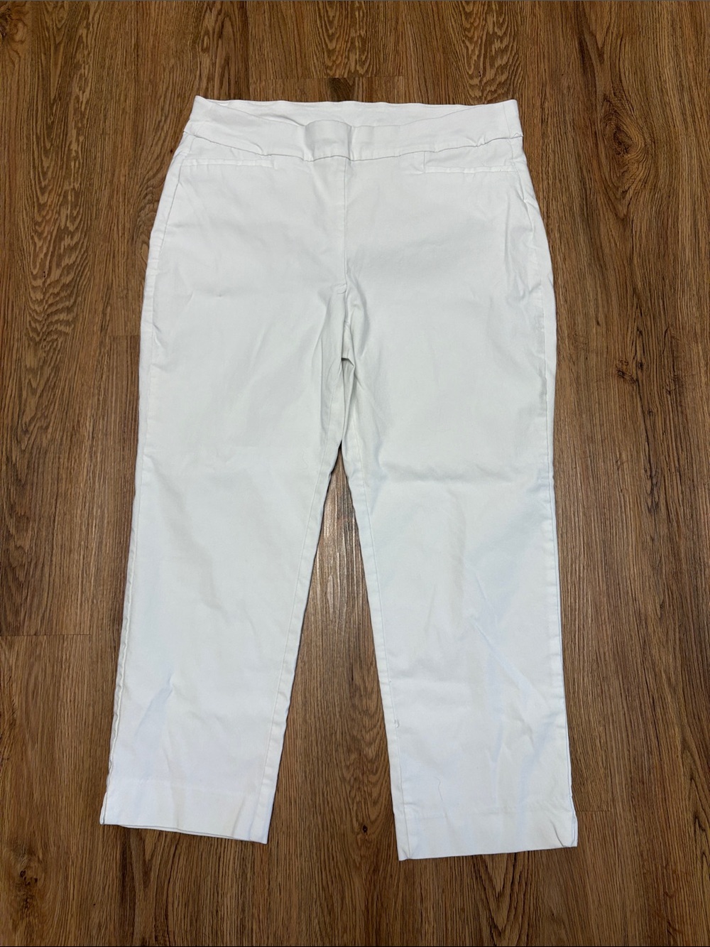 Chico’s Brigitte Women's White Pull-On